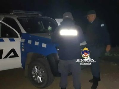 Un hombre huyó de un control policial a toda velocidad y volcó mientras lo perseguían