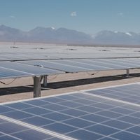 Sergio Uñac inauguró el parque solar más grande de San Juan