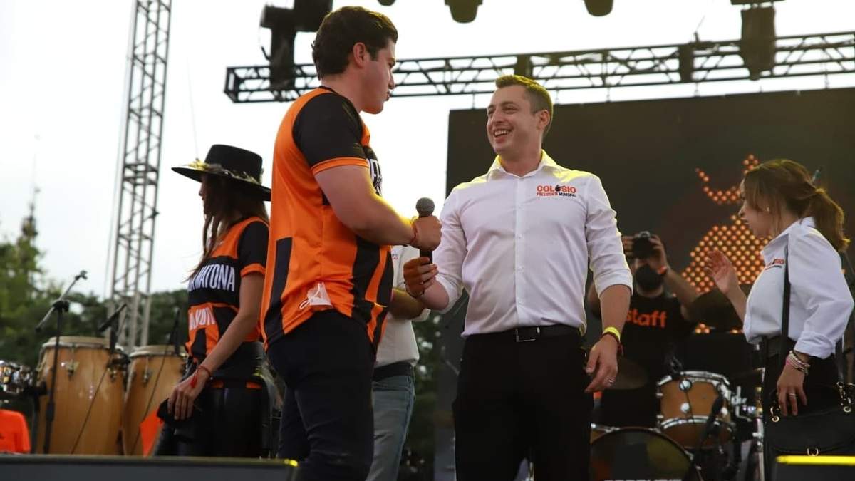 Samuel García estuvo acompañado de Luis Donaldo Colosio Riojas