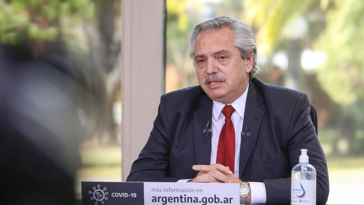 Alberto Fernández, presidente de la Nación. Fuente: (Twitter)