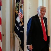 Trump dice que "aliados" en Oriente Próximo están dispuestos a "enderezar" a Hamás si viola acuerdo