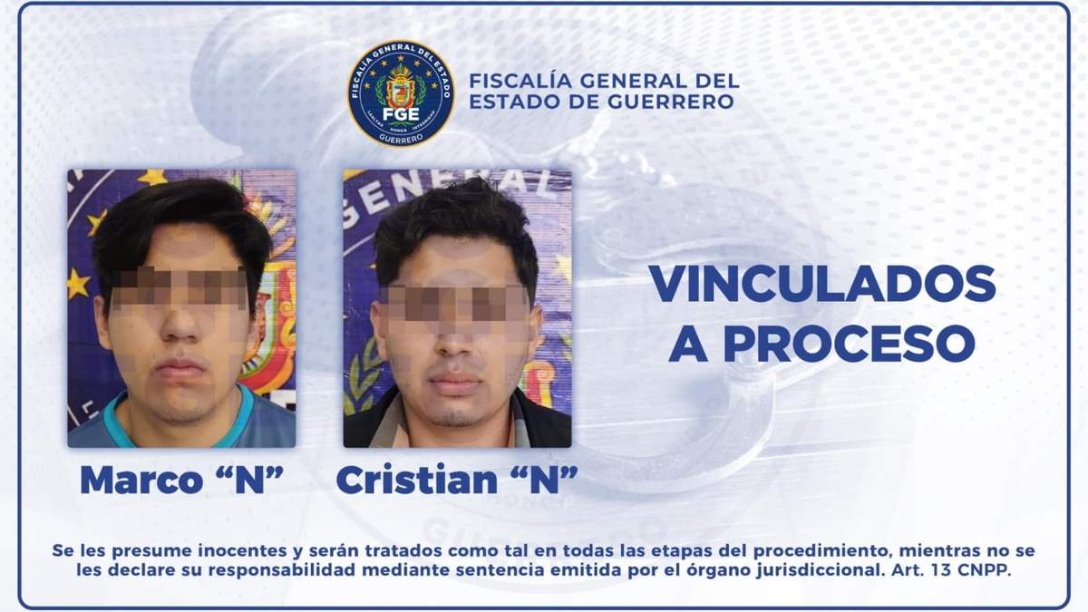 Marco “N” y Cristian “N”  detenidos por narcomenudeo en Taxco