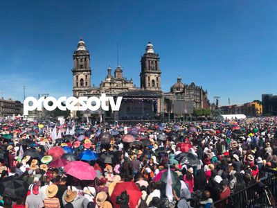 El Zócalo de AMLO