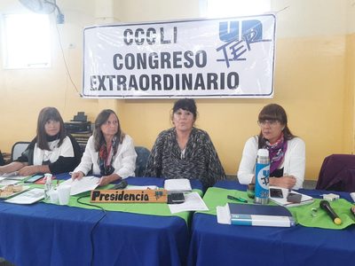 UNTER rechazó la oferta salarial y fijó dos jornadas de paro