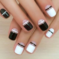 Nail Art: 5 diseños de uñas en blanco y negro que combinan con todo y son fáciles de hacer