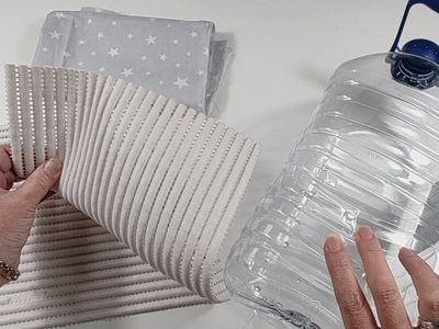 Guardá el bidón de agua vacío: creá este contenedor de pan que parece recién comprado