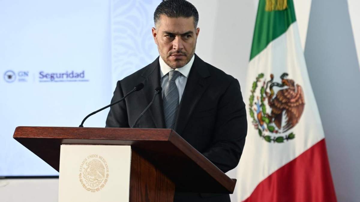 El secretario de Seguridad y Protección Ciudadana, Omar García Harfuch