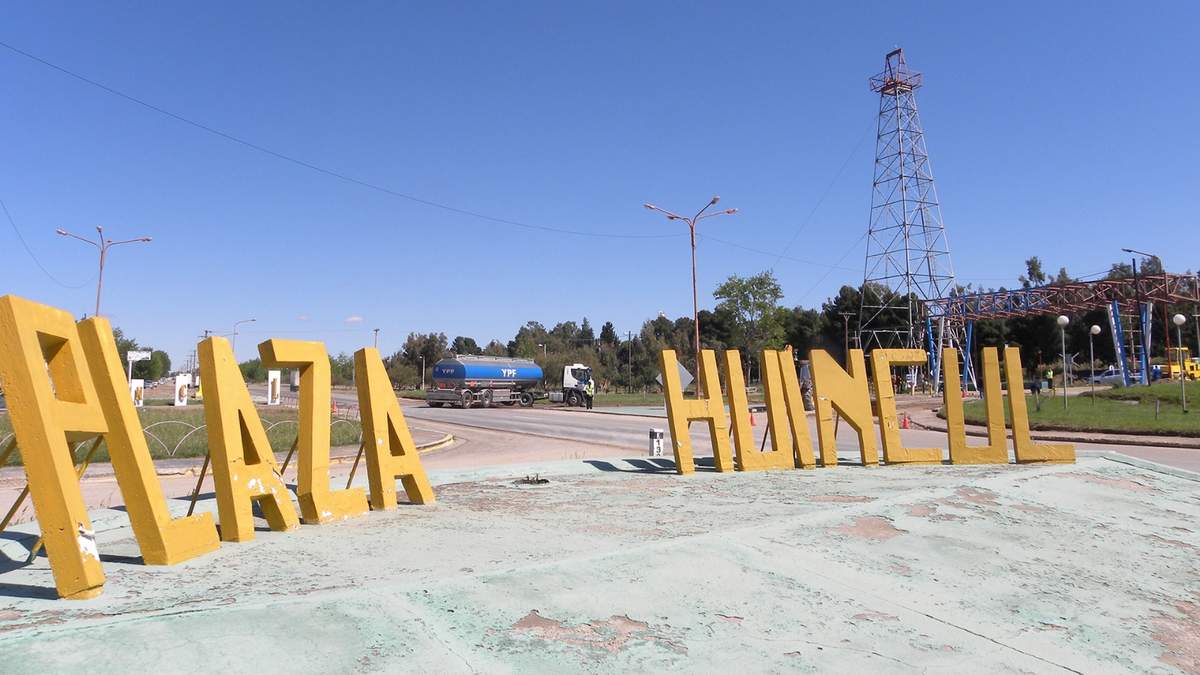 Plaza Huincul. Fuente: (Twitter)