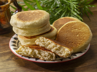 Gorditas de leche condensada, unos panquequitos fáciles y súper esponjosos para rellenar con lo que más te guste