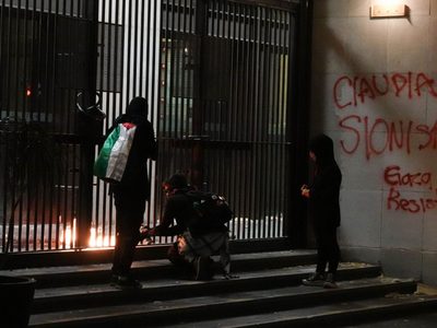 Protestan en la CDMX por asalto de Israel a la flotilla que se dirigía a la Franja de Gaza