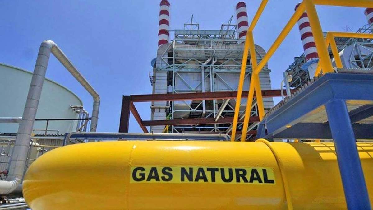 Producción nacional de gas natural. Fuente: (Twitter)
