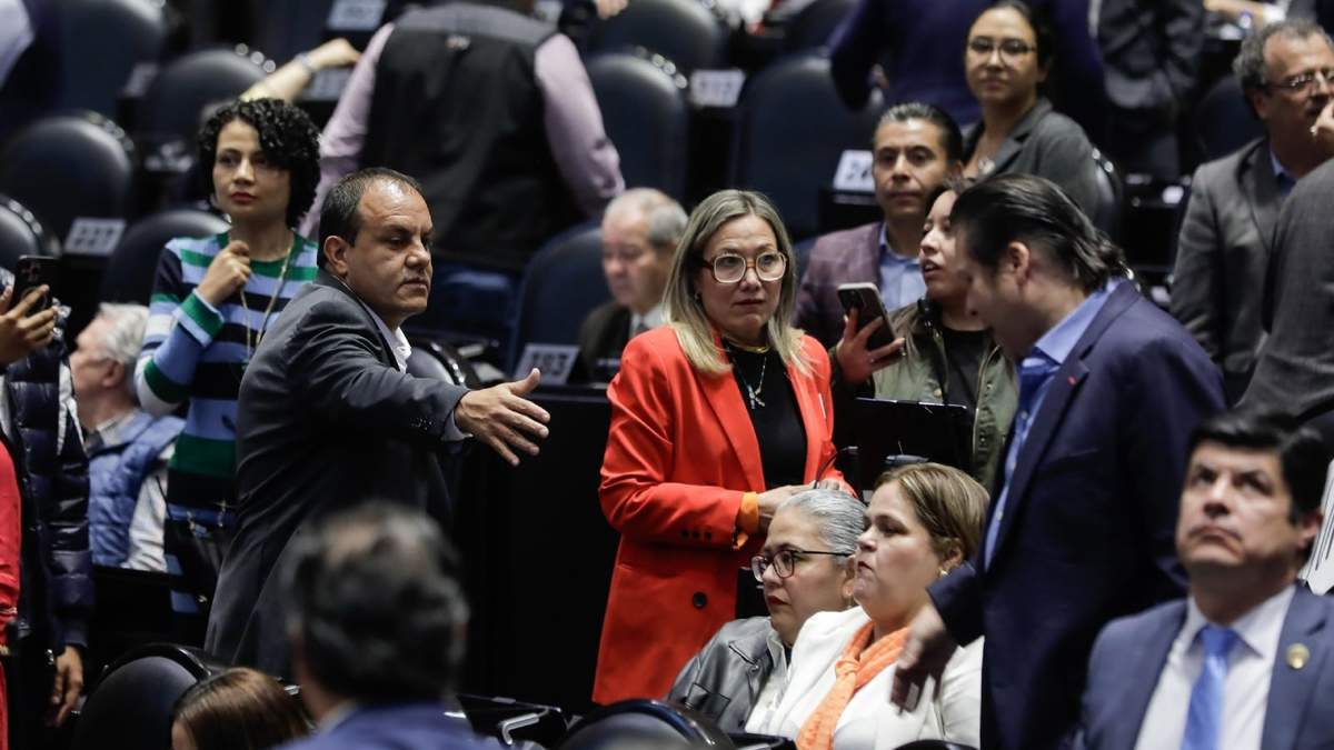 El legislador Cuauhtémoc Blanco