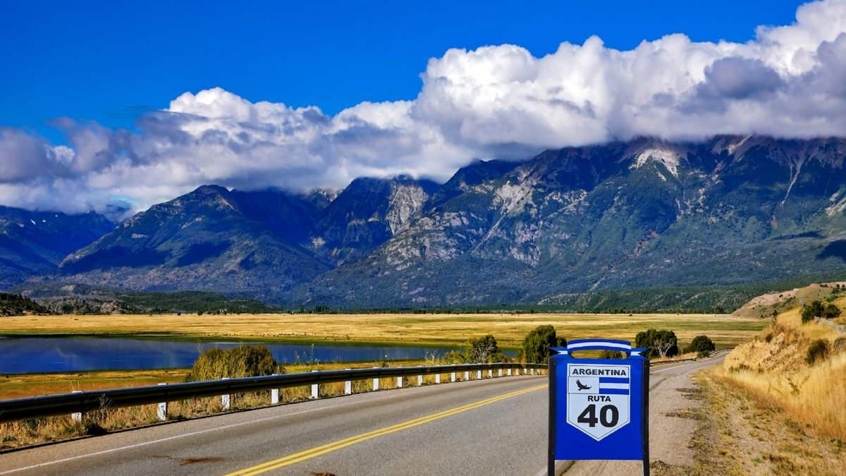 Sección de una de las rutas nacionales que pasa por Neuquén. Fuente: (Twitter)