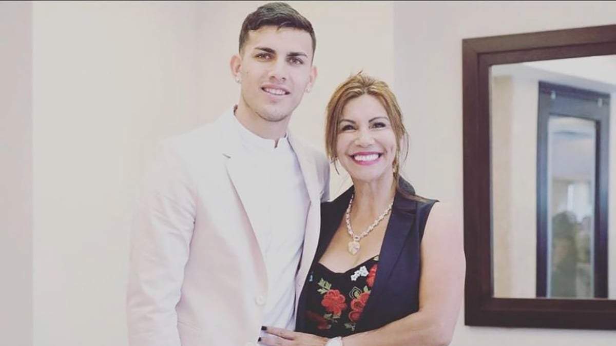Leandro Paredes y Myriam Benítez. Fuente: (Instagram)