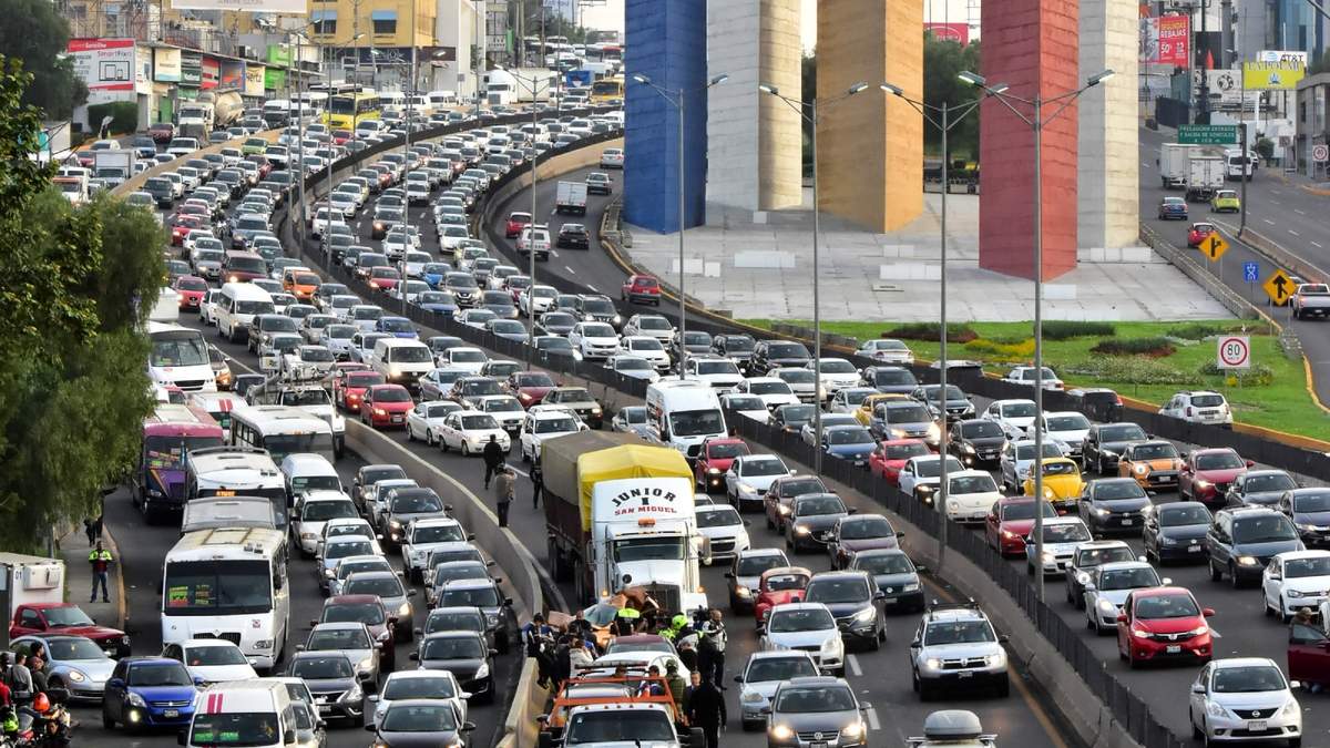 Parque vehicular en el Estado de México