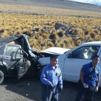 Turistas fueguinos tuvieron un grave accidente cerca de Junín