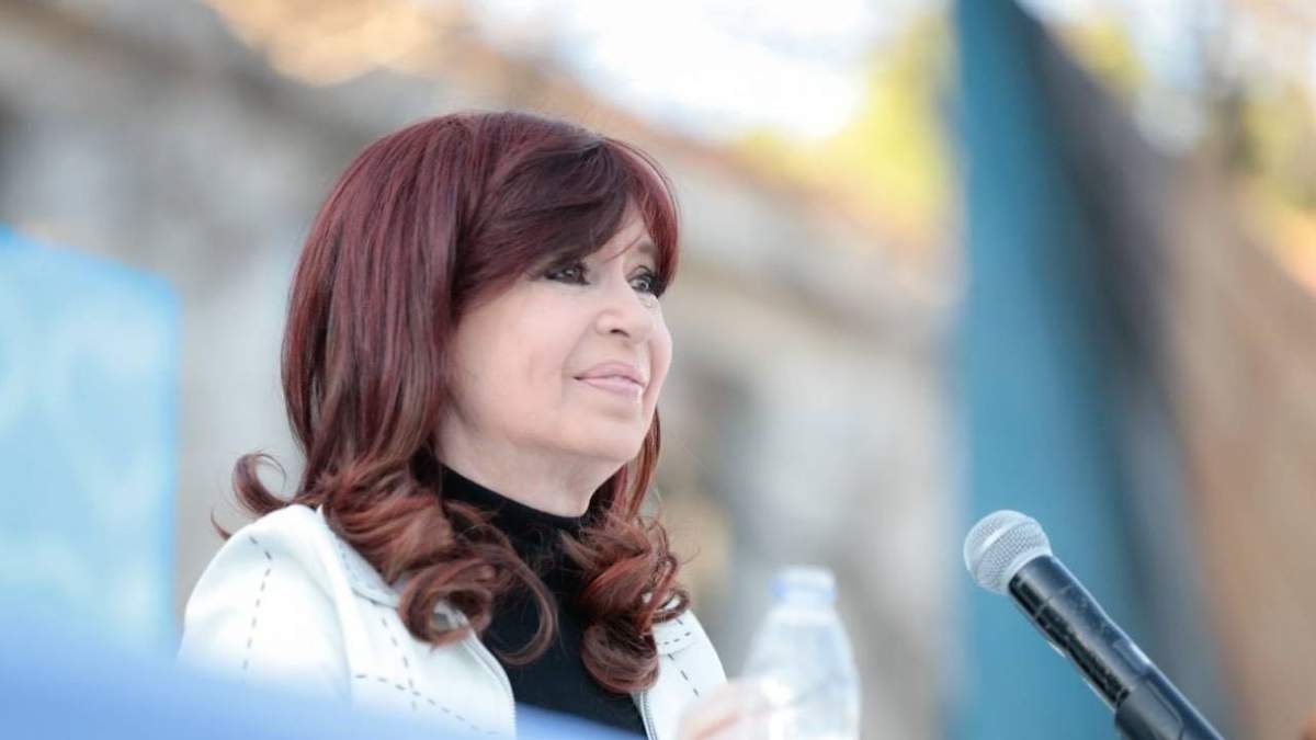 Cristina Fernández de Kirchner, vicepresidenta de la Nación. Fuente: (Twitter)