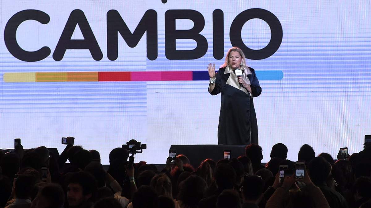 Elisa Carrió, exdiputada nacional. Fuente: (Twitter)