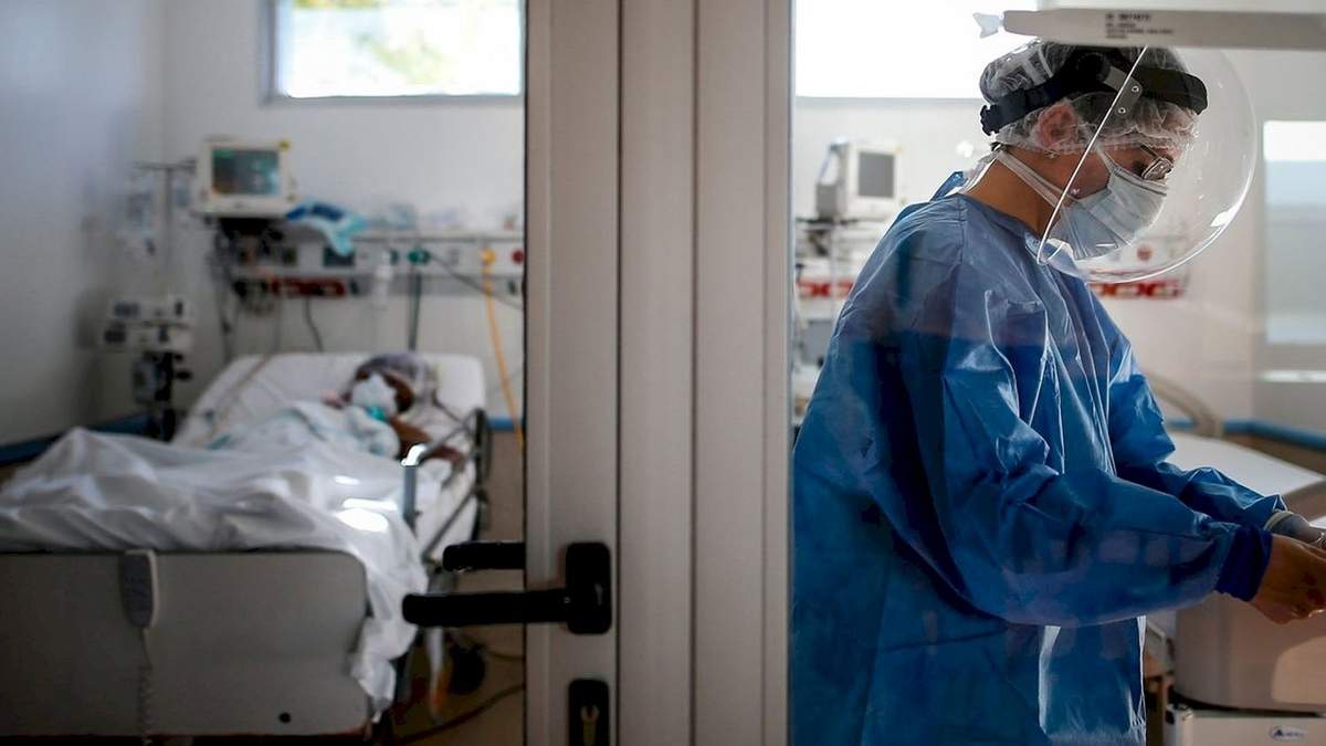 Atención hospitalaria por coronavirus. Fuente: (Twitter)