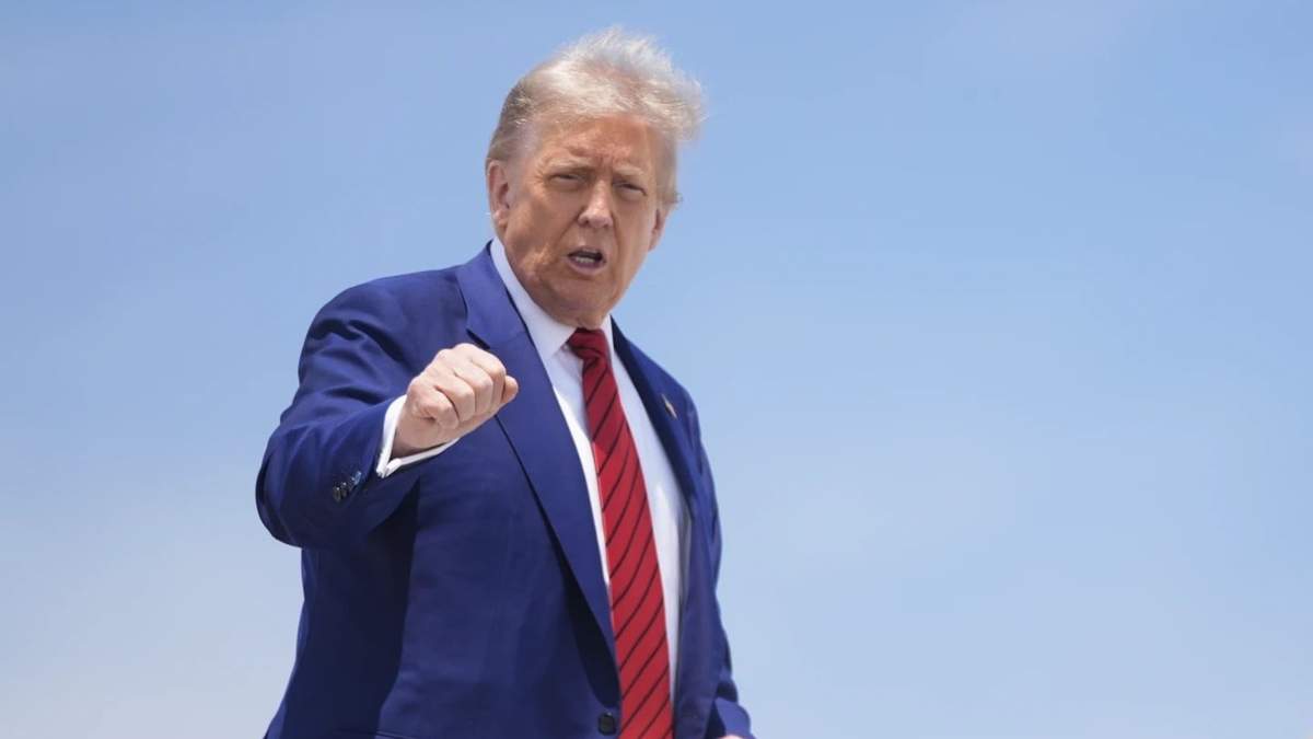 El presidente de EU, Donald Trump