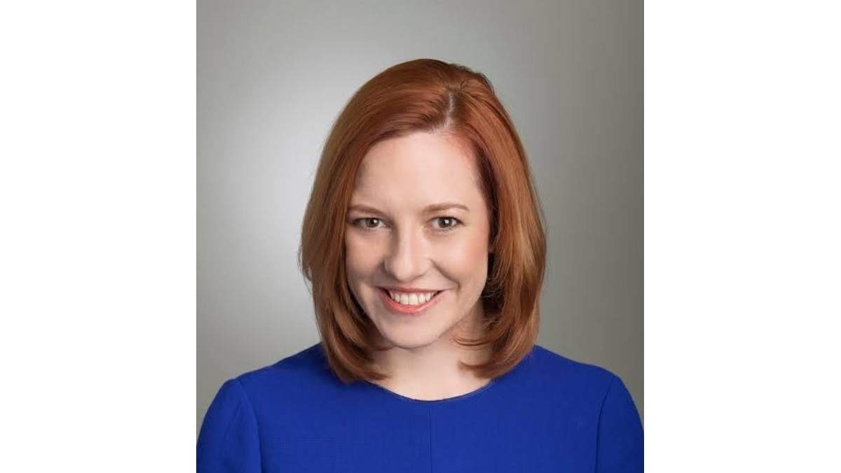 La portavoz de la Casa Blanca, Jen Psaki
