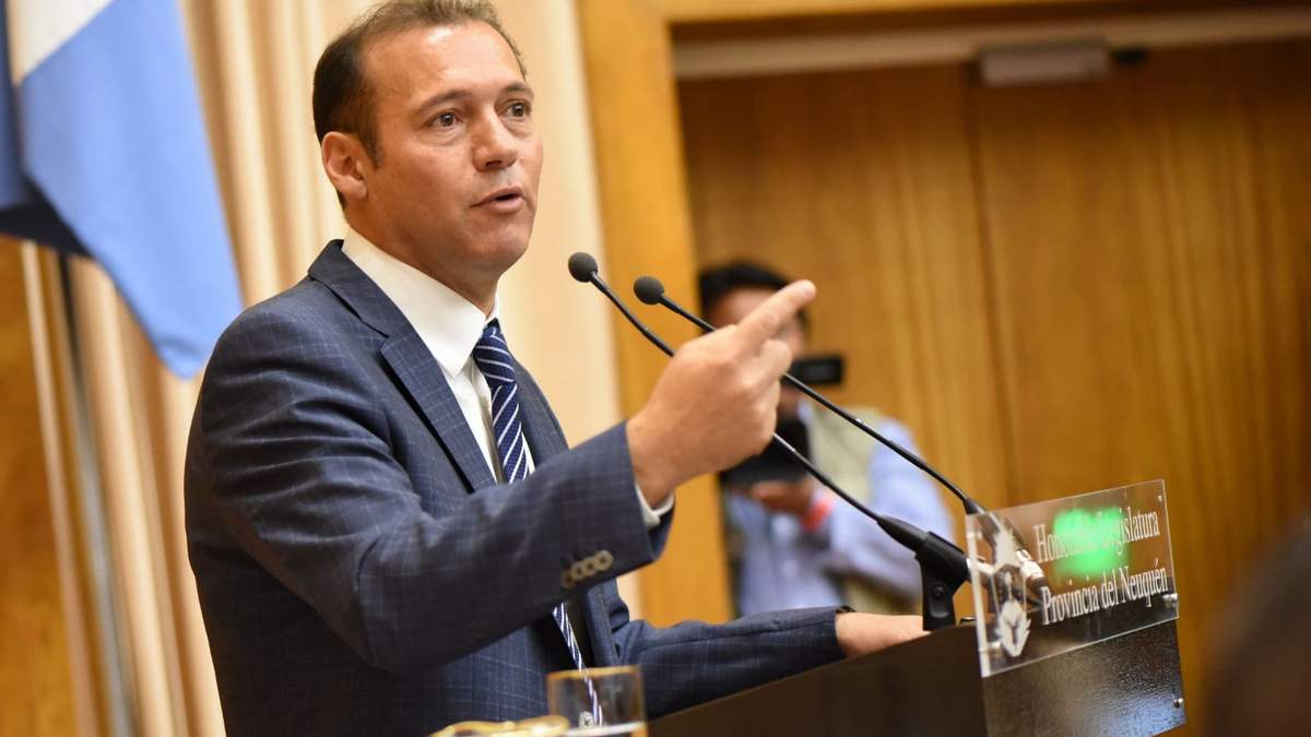 Gobernador Omar Gutiérrez. Fuente: (Twitter)