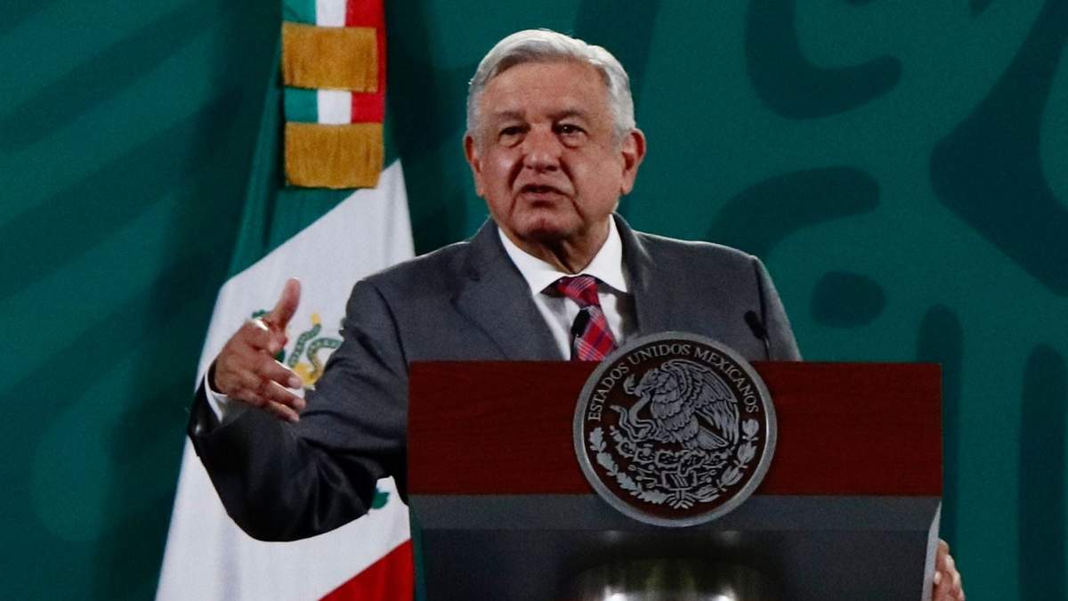 El presidente López Obrador