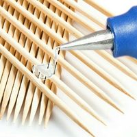 Mirá esta mágica idea con palitos de brochette para decorar y hacer el portavelas más fantástico