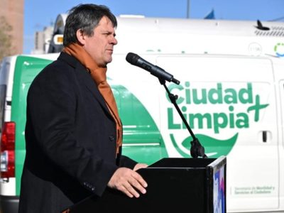 Con nueva flota y tecnología de avanzada, Gaido lanzó el plan integral de residuos