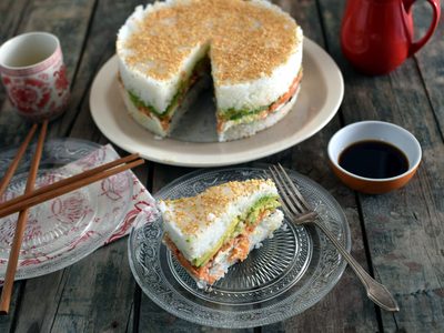 Torta de sushi: no compres más y prepará esta receta en pocos pasos y de forma sencilla