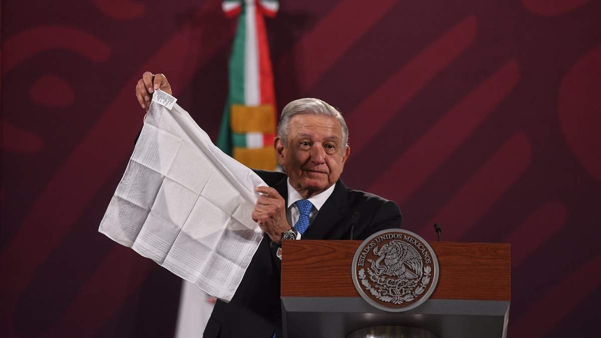 López Obrador en conferencia de prensa