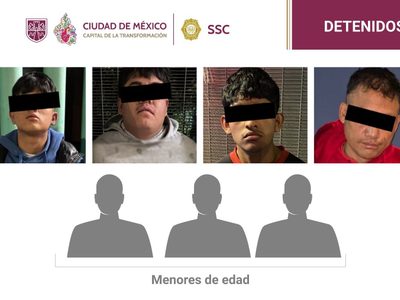 Caen siete presuntos extorsionadores por amenazar a huéspedes y empleados de un hotel en la CDMX