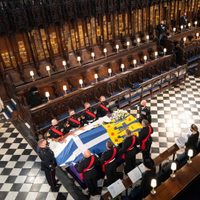 Reino Unido guarda un minuto de silencio en el inicio del funeral del duque de Edimburgo