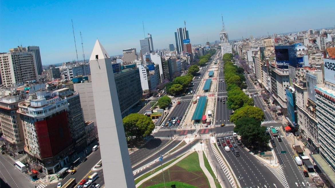 Microcentro porteño. Fuente: (Instagram)