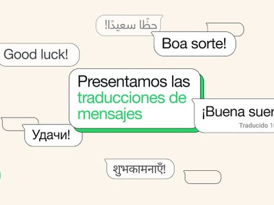WhatsApp agrega la traducción de mensajes automática: así funcionará