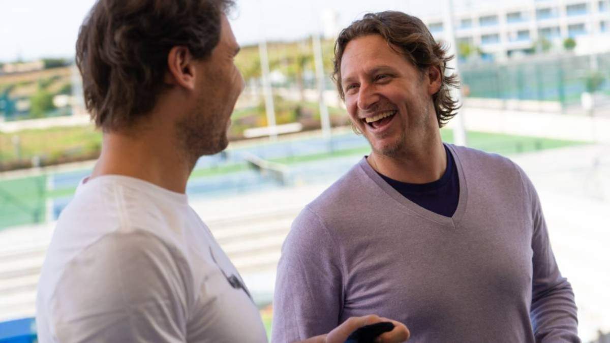 Rafael Nadal y David Nalbandian Fuente: (X)
