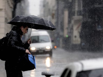 Tras el temporal del fin de semana, rige una alerta por lluvias en la provincia de Buenos Aires