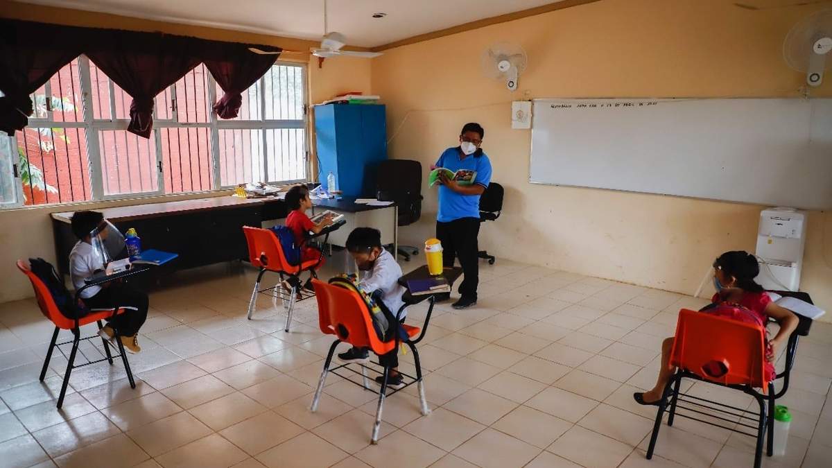 Las clases presenciales en Campeche