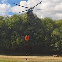 El incendio en Valle Magdalena sigue contenido pero las condiciones meteorológicas complican su control