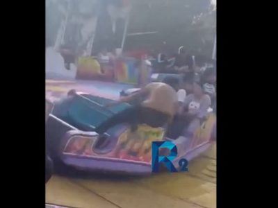 Joven muere tras salir disparado de juego mecánico en la feria de El Chamizal (Video)