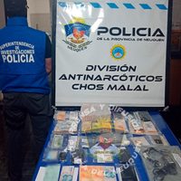 Secuestraron droga valuada en más de 6 millones de pesos en Chos Malal
