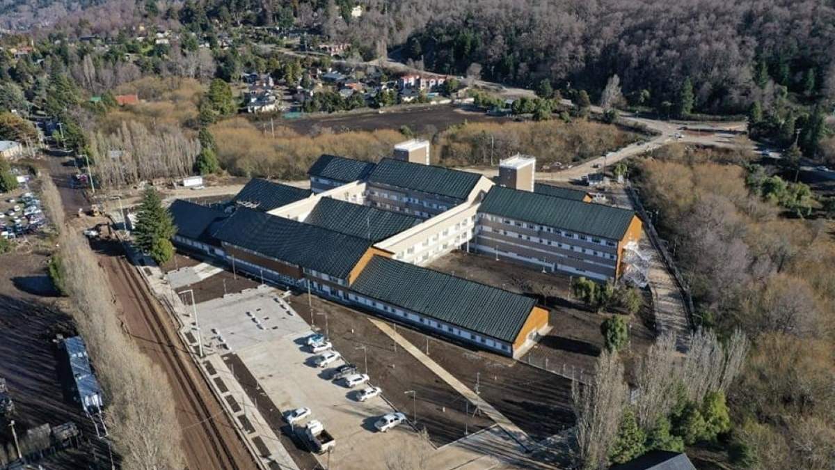Hospital de San Martín de los Andes. Fuente: (Facebook)