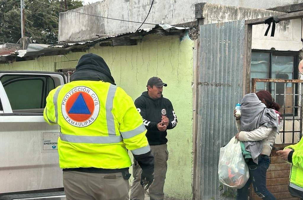 Se habilitan refugios temporales en Tamaulipas