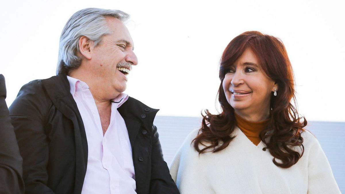 Alberto Fernández y Cristina Kirchner. Fuente: (Twitter)