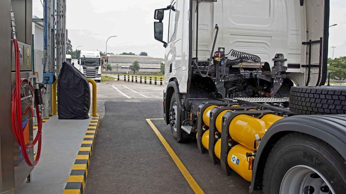 Transporte de gas. Fuente: (Twitter)