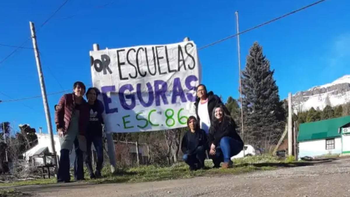 El reclamo presente en la movilización y paro de Aten. Fuente: (Realidad Sanmartinense)