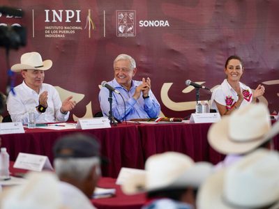 Claudia Sheinbaum “no es fifí”, afirma AMLO: “está garantizado el relevo”