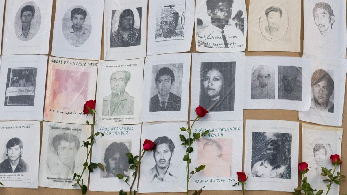 Parte de las personas desaparecidas durante la "Guerra Sucia"
