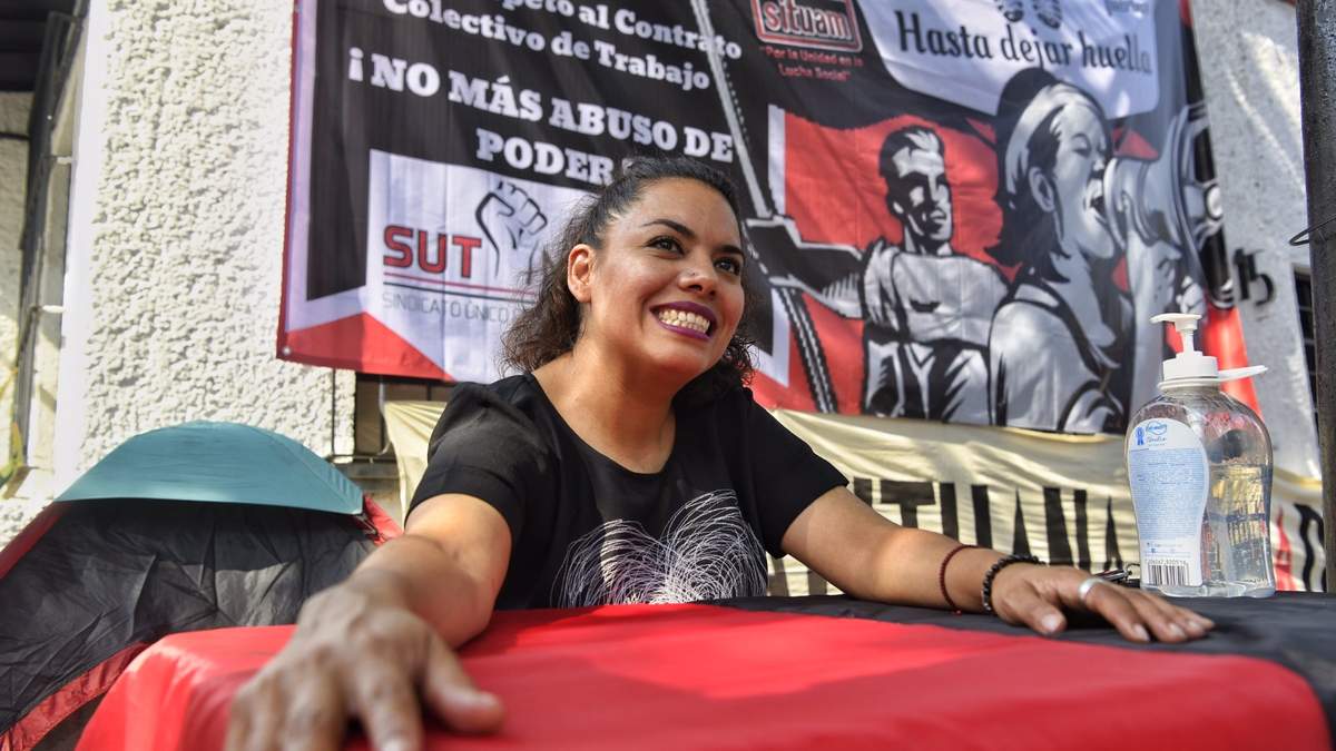 Beatriz Adriana Urrea Moreno, secretaria general del SutNotimex
