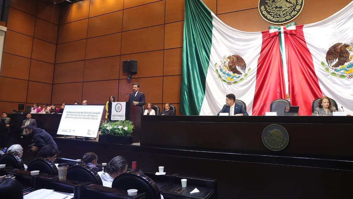 Zoé Robledo en su comparecencia ante comisiones